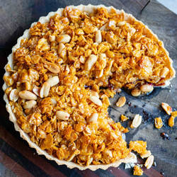 Salted Crunchy Nut Cornflake Tart