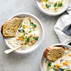 Creamy Instant Pot Chicken And Rice Soup