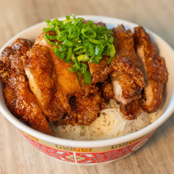 Crispy Honey Butter Garlic Chicken