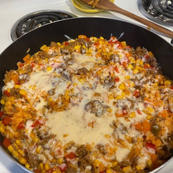 Easy Stuffed Pepper Casserole
