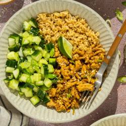 Sesame Ginger Pork Bowls
