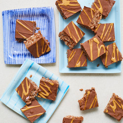 Chocolate Peanut Butter Bars | Slimming &amp; Weight Watchers Friendly