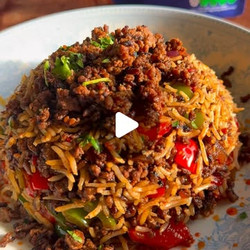 Crispy Chilli Beef Fried Rice