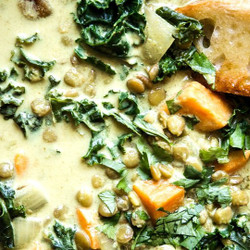 Coconut Curry Lentil Soup