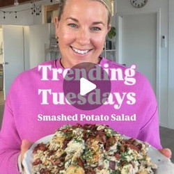 Crispy Smashed Potato Salad