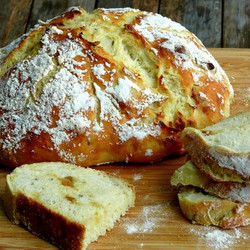 Roasted Garlic-rosemary Bread