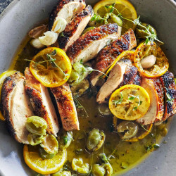 Grilled Chicken With Lemon And Thyme