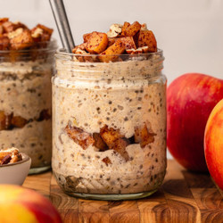 Apple Pie Overnight Oats
