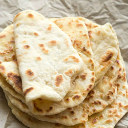 2 Ingredient Flatbread- No Yeast!