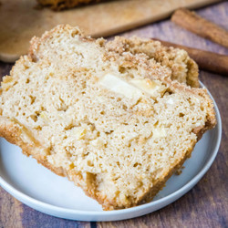 Apple Pie Bread With Chocolate Chip Streusel
