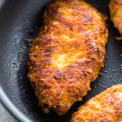 Crispy Parmesan Crusted Chicken