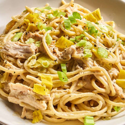 Stick Of Butter Mississippi Chicken Spaghetti