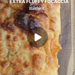 Extra Thick Focaccia Bread
