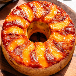 Peach Cobbler Pound Cake