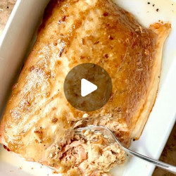 Bake Salmon With Onion Mayo