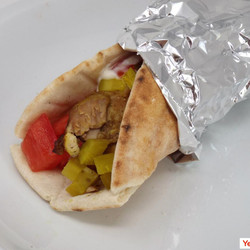 Oven Roasted Chicken Shawarma Wraps
