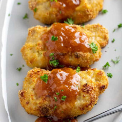Crispy Oven Fried Pork Chops