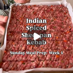 Indian Spiced Sheet Pan Kebab