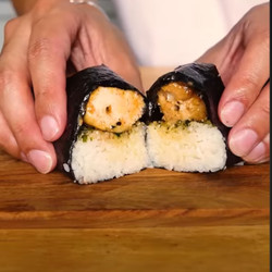 Garlic Lemon Pepper Chicken Musubi