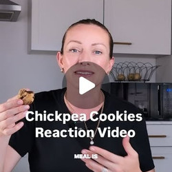 Chocolate Chickpea Cookies
