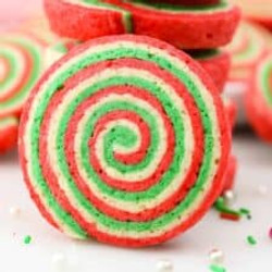 Christmas Pinwheel Cookies