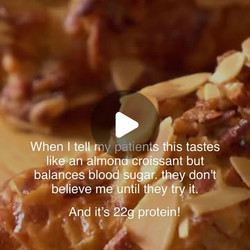 Healthy Almond Croissant Baked Oats