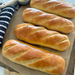 Sourdough Sandwich Rolls [sourdough Hoagie Rolls]