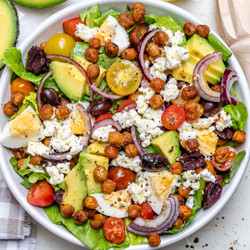 Spicy Roasted Chickpea Salad