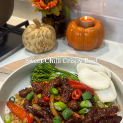 Sweet Chilli Crispy Beef - Chinese Fakeaway