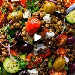 Mediterranean Lentil Salad