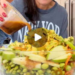 Bok Choy Salad with Sweet-Tangy Miso  Dressing