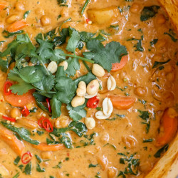Thai Chickpea Curry (vegan)