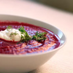 Puréed Beet Soup