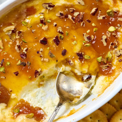 Creamy Baked Goat Cheese Dip
