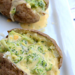 Broccoli And Cheese Baked Potato