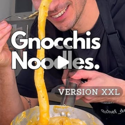 Gnocchis Noodles Géants Sauce Butternut