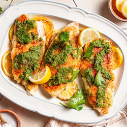 Baked Red Snapper