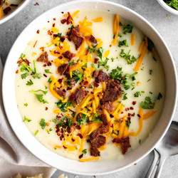 Four Ingredient Potato Soup