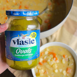 Dill Pickle Potato Soup