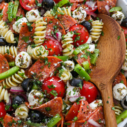 Easy Pizza Pasta Salad