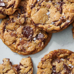 Salted Butterscotch Chocolate Chunk Cookies