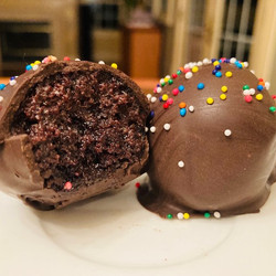 Chocolate Cake Truffles