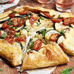 Savory Zucchini Galette