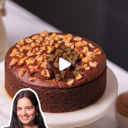 Date &amp; Walnut Cake