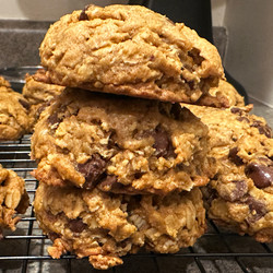 Pumpkin Oatmeal Cookies