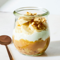 Banana–peanut Butter Yogurt Parfait