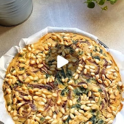 Silverbeet Caramelised Onion Silken Tofu Quiche