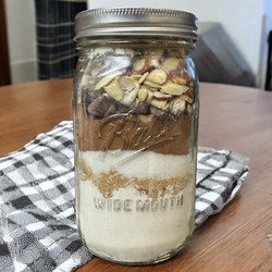 Rocky Road Mason Jar Cookies