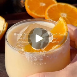 Orange Creamsicle Margarita