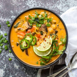 Copy of Thai Vegetable Coconut Curry Soup